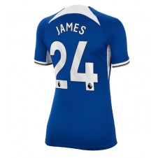 Chelsea Reece James #24 Hemmatröja Dam 2023-24 Korta ärmar